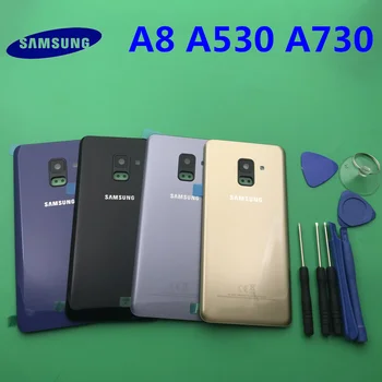Replacement Original Rear Panel Battery Glass Back Door Cover For Samsung Galaxy A8 A8plus 2018 A530 A530F A730 A730F +tool
Replacement Original Rear Panel Battery Glass Back Door Cover For Samsung Galaxy A8 A8plus 2018 A530 A530F A730 A730F +tool