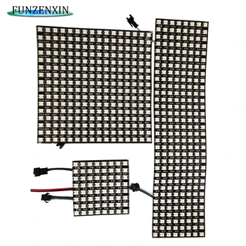 WS2812B Led Panel Light Digital Flexible IndividuaIly Addressable WS2812 IC 8x8 16x16 8x32 Module Matrix Screen DC5V
WS2812B Led Panel Light Digital Flexible IndividuaIly Addressable WS2812 IC 8x8 16x16 8x32 Module Matrix Screen DC5V
