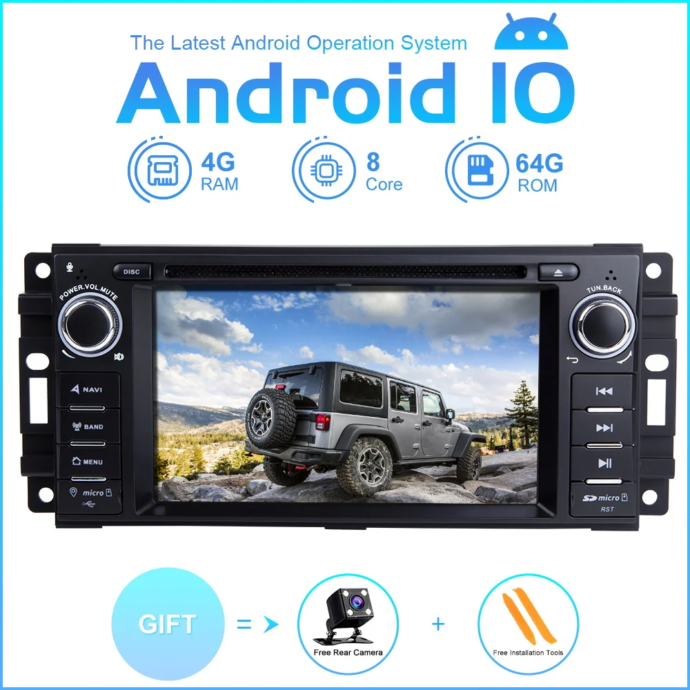 ZLTOOPAI Car Multimedia Player Android10 For Dodge Ram Challenger Jeep Wrangler JK Car GPS Radio Stereo DVD Player 8 Core 64G
ZLTOOPAI Car Multimedia Player Android10 For Dodge Ram Challenger Jeep Wrangler JK Car GPS Radio Stereo DVD Player 8 Core 64G