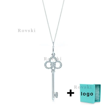 XL TFX Rllen Classic Sterling Silver Simple Necklace Sweater Chain Suitable for Women's Party Jewelry Wholesale Free Delivery. 
XL TFX Rllen Classic Sterling Silver Simple Necklace Sweater Chain Suitable for Women's Party Jewelry Wholesale Free Delivery.