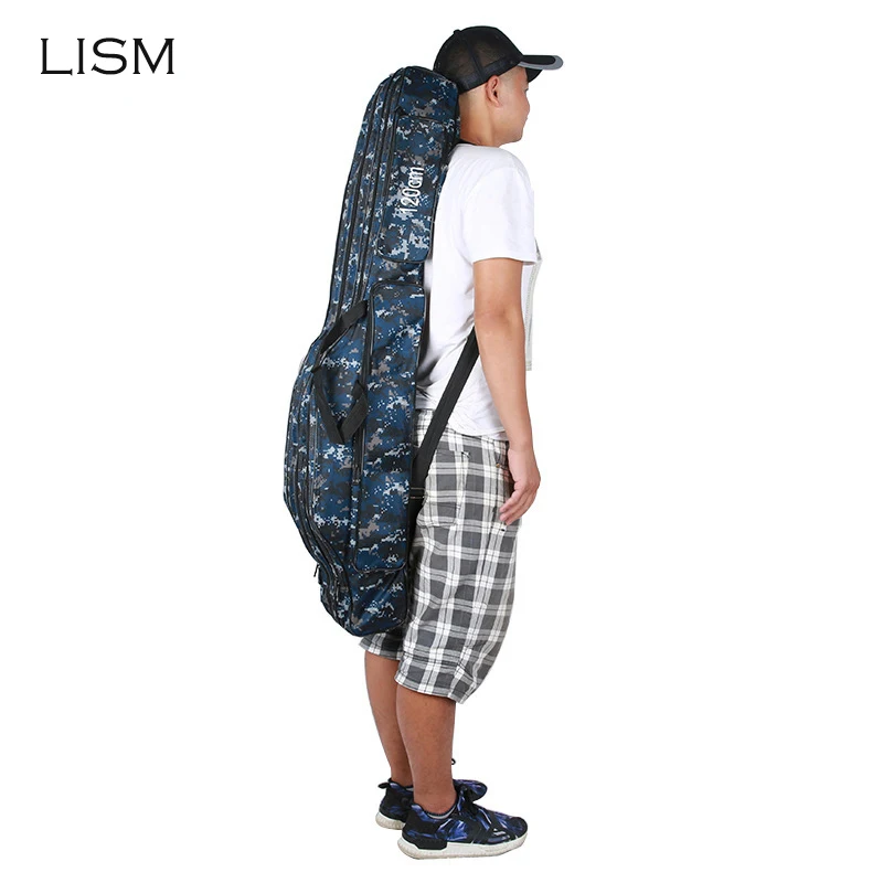 1.2/1.3/1.5m Canvas Fishing Bag Outdoor Multifunctional Fishing Rod Carrier Fish Pole Lure Storage Bag Case Fishing Tackle Pesca 
1.2/1.3/1.5m Canvas Fishing Bag Outdoor Multifunctional Fishing Rod Carrier Fish Pole Lure Storage Bag Case Fishing Tackle Pesca