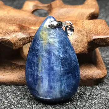 Natural Blue Kyanite Beads Pendant For Woman Lady Man Crystal 36x23x7mm Beads Water Drop Gemstone Silver Beauty Jewelry AAAAA
Natural Blue Kyanite Beads Pendant For Woman Lady Man Crystal 36x23x7mm Beads Water Drop Gemstone Silver Beauty Jewelry AAAAA