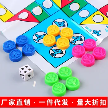 Children Multi-functional Checkerboard Aeroplane Chess Checkers Five-in-a-row Bucket Young STUDENT'S Board Encyclopaedia Educati
Children Multi-functional Checkerboard Aeroplane Chess Checkers Five-in-a-row Bucket Young STUDENT'S Board Encyclopaedia Educati