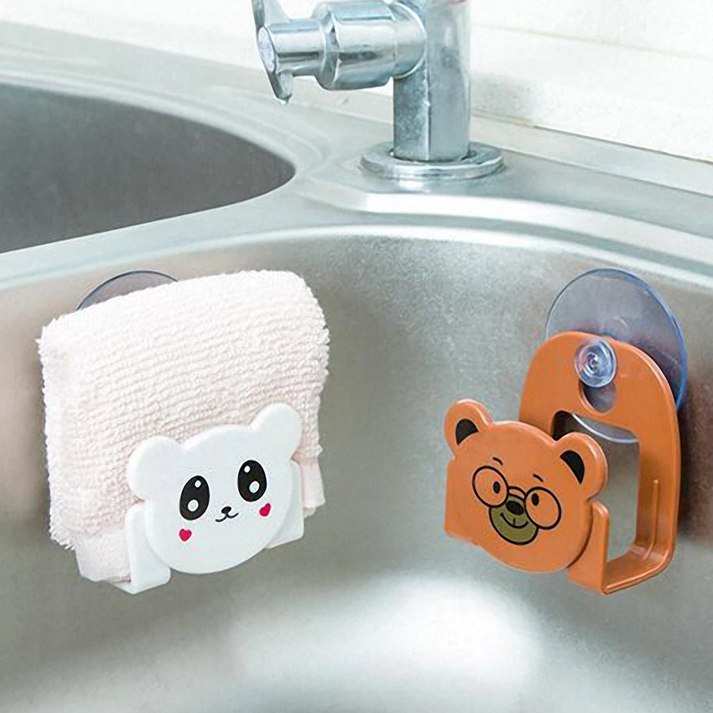Lovely Cartoon Sponge Holder Rack Suction Cup Dishcloth Drain Rack Cute Animal Sink Storage Holder Organizer Kitchen Accessories
Lovely Cartoon Sponge Holder Rack Suction Cup Dishcloth Drain Rack Cute Animal Sink Storage Holder Organizer Kitchen Accessories