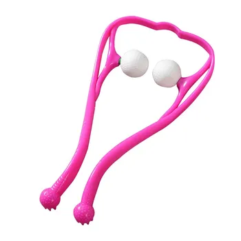 Home & Office U-Shaped Hand Roller Manual Neck And Shoulder Therapeutic Dual Trigger Point Self-Massager Tool Pressure Relieve
Home & Office U-Shaped Hand Roller Manual Neck And Shoulder Therapeutic Dual Trigger Point Self-Massager Tool Pressure Relieve