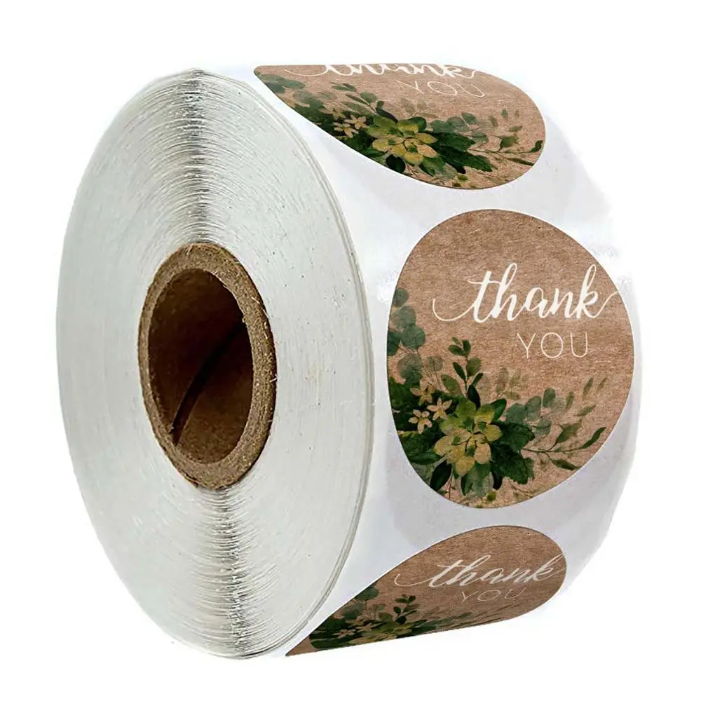 1 Inch Round Kraft Paper Flowers Thank You Stickers Seal Labels 500 Pcs/roll Scrapbooking Stickers for Gift Stationery Stickers
1 Inch Round Kraft Paper Flowers Thank You Stickers Seal Labels 500 Pcs/roll Scrapbooking Stickers for Gift Stationery Stickers