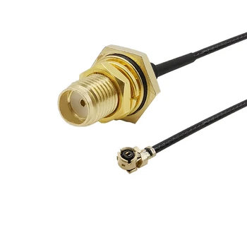 SMA Female Jack Bulkhead to IPEX IPX 1.13 Cable Mini PCI U.FL IPX to SMA Jack Antenna WiFi 1.13 Coaxial Extension Pigtail Wire
SMA Female Jack Bulkhead to IPEX IPX 1.13 Cable Mini PCI U.FL IPX to SMA Jack Antenna WiFi 1.13 Coaxial Extension Pigtail Wire
