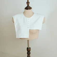 Solid Color Fake Collar Shawl for Women Necklace Shirt Removable False Collar Detachabel Sweater Blouse Tops Collars Shawls
Solid Color Fake Collar Shawl for Women Necklace Shirt Removable False Collar Detachabel Sweater Blouse Tops Collars Shawls