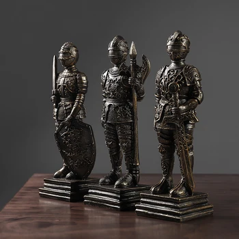Roman Soldier Model Home Decoration Resin Crafts Wine Cabinet Decoration Table Top Ornaments 
Roman Soldier Model Home Decoration Resin Crafts Wine Cabinet Decoration Table Top Ornaments