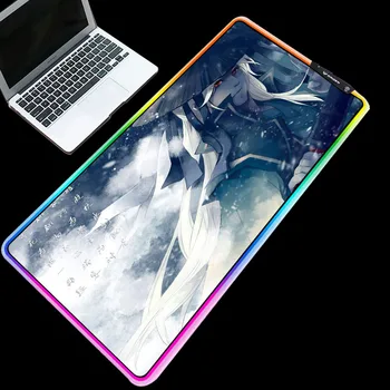Exquisite RGB anime mouse pad cool swordsman pattern table mat usb interface high quality lighting keyboard pad
Exquisite RGB anime mouse pad cool swordsman pattern table mat usb interface high quality lighting keyboard pad