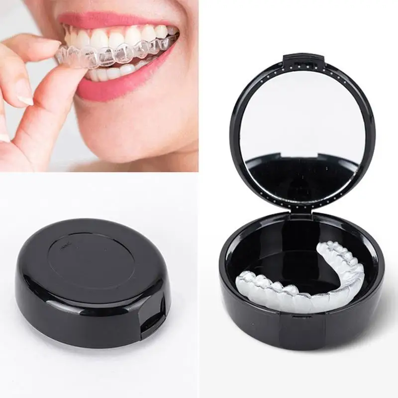 1PCS Denture Box Creative Portable Mirror Design Denture Bath Case Denture Container False Teeth Cleaning Box with Mirror
1PCS Denture Box Creative Portable Mirror Design Denture Bath Case Denture Container False Teeth Cleaning Box with Mirror