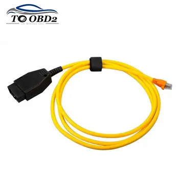 Ethernet to OBD Interface Cable 16pin High Performance E-SYS ICOM Coding F-series For BMW ENET Fault Codes Diagnostic Scanner
Ethernet to OBD Interface Cable 16pin High Performance E-SYS ICOM Coding F-series For BMW ENET Fault Codes Diagnostic Scanner