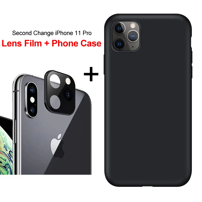 Tempered Glass Camera Lens For iPhone X XS MAX Second Change to iPhone 11 Ring Cover + Phone Case Change To For iPhone 11 Pro
Tempered Glass Camera Lens For iPhone X XS MAX Second Change to iPhone 11 Ring Cover + Phone Case Change To For iPhone 11 Pro