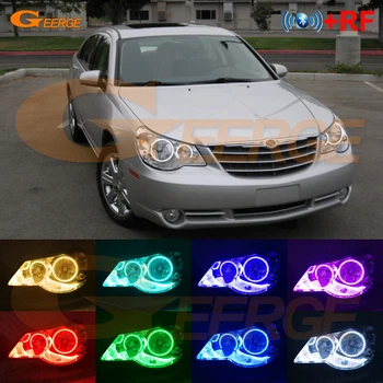 RF remote Bluetooth APP Multi-Color Ultra bright RGB LED Angel Eyes Halo Ring kit For Chrysler Sebring 2007 2008 2009 2010
RF remote Bluetooth APP Multi-Color Ultra bright RGB LED Angel Eyes Halo Ring kit For Chrysler Sebring 2007 2008 2009 2010