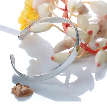 SANMANTUO Jewelry 925 Silver Elegant Simple Bracelet bracelets for women charms браслет 
SANMANTUO Jewelry 925 Silver Elegant Simple Bracelet bracelets for women charms браслет