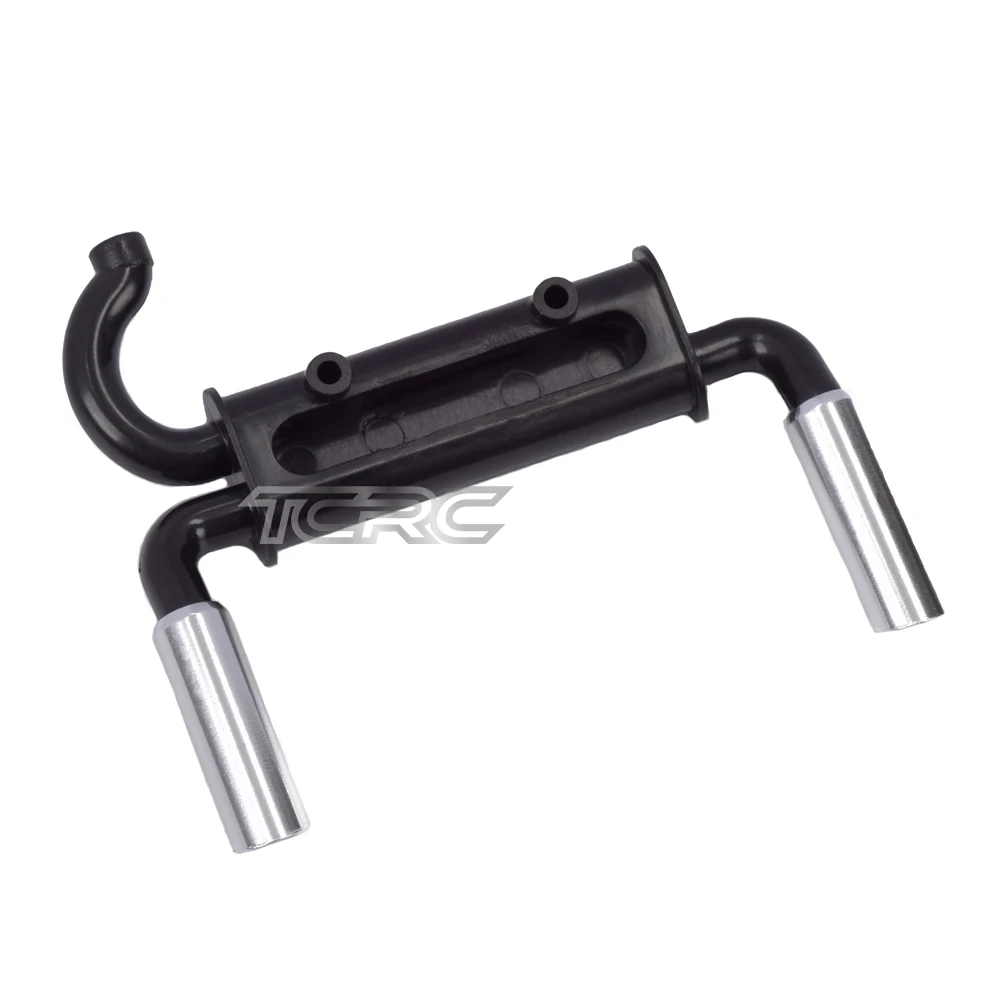 TCRC Simulation Exhaust Pipe Gas Vent for 1/10 RC Traxxas TRX4 Bronco Ford Crawler Car Decoration