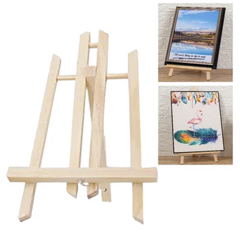 Portable Wooden Easel Display Shelf Holder Stand for Artist Painting Sketching DIY Arts Photo Cards Displaying 30cm
Portable Wooden Easel Display Shelf Holder Stand for Artist Painting Sketching DIY Arts Photo Cards Displaying 30cm