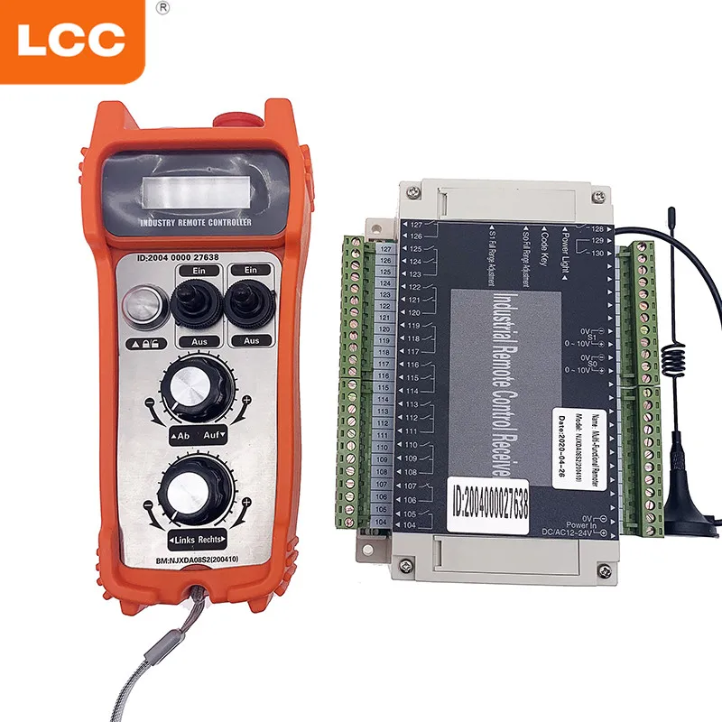 Custom 220V 380V hydraulic overhead crane hoist radio remote control