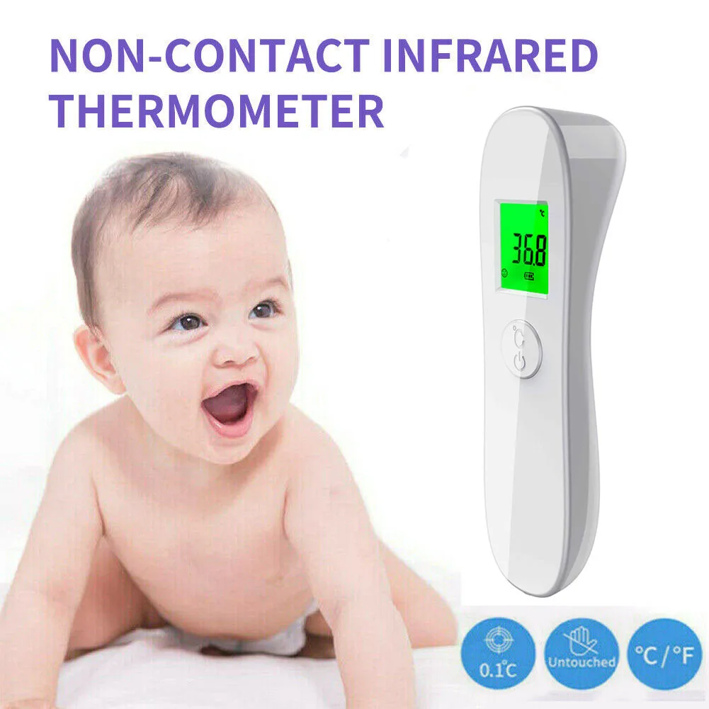 Baby Infrared Electronic Thermometer Without Battery LCD Digital Non-contact IR Infrared Thermometer Forehead Temperature Meter
Baby Infrared Electronic Thermometer Without Battery LCD Digital Non-contact IR Infrared Thermometer Forehead Temperature Meter
