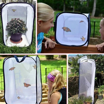 Insect Cage Butterfly Cage Folding Pop-up Insect Mesh Insect Habitat Terrarium Fly Net Science Toys Learning Educational Toy
Insect Cage Butterfly Cage Folding Pop-up Insect Mesh Insect Habitat Terrarium Fly Net Science Toys Learning Educational Toy