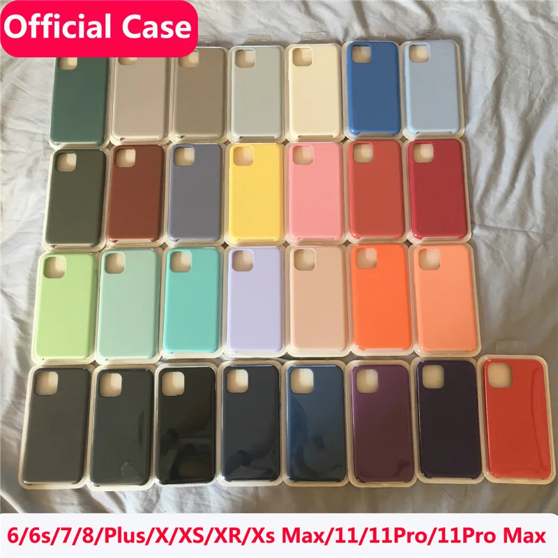 Luxury Original Official Silicone Logo Case For iPhone 7 8 6s Plus Liquid Case For Apple iPhone 11 X XS Max XR 11pro Soft Cover
Luxury Original Official Silicone Logo Case For iPhone 7 8 6s Plus Liquid Case For Apple iPhone 11 X XS Max XR 11pro Soft Cover