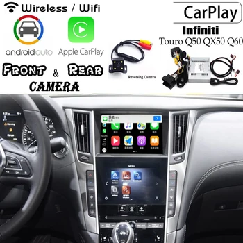 Wireless Carplay For Infiniti Touro Q50 QX50 Q60 2010-2020 Rear Front camera Original screen adapter Interface Android carlif
Wireless Carplay For Infiniti Touro Q50 QX50 Q60 2010-2020 Rear Front camera Original screen adapter Interface Android carlif