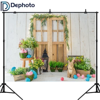 Dephoto Spring Easter Backdrop Retro Wooden Door Rabbit Flowers Eggs Party Banner Photography Photo Background Studio Prop
Dephoto Spring Easter Backdrop Retro Wooden Door Rabbit Flowers Eggs Party Banner Photography Photo Background Studio Prop