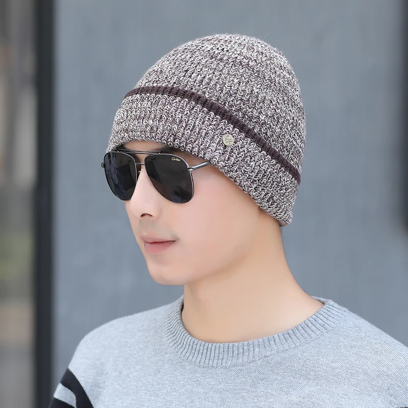 New Winter Hat Men Solid Color Knitting Beanies Hat Autumn Winter Warm Comfortable Hat Outdoor Accessories Thick Cotton Hats
New Winter Hat Men Solid Color Knitting Beanies Hat Autumn Winter Warm Comfortable Hat Outdoor Accessories Thick Cotton Hats