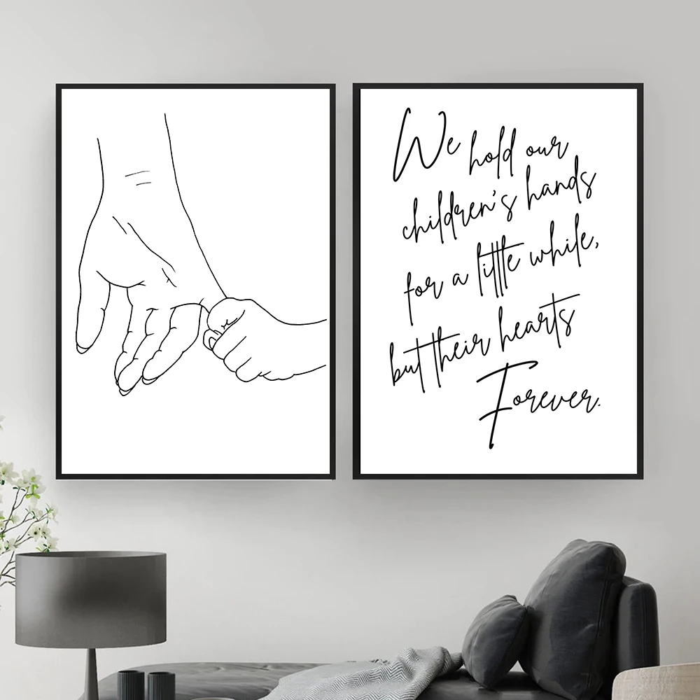 Mother and Child Canvas Print Painting Holding Hands Poster Minimalist Line Drawings Wall Art Nordic Wall Pictures Bedroom Decor
Mother and Child Canvas Print Painting Holding Hands Poster Minimalist Line Drawings Wall Art Nordic Wall Pictures Bedroom Decor