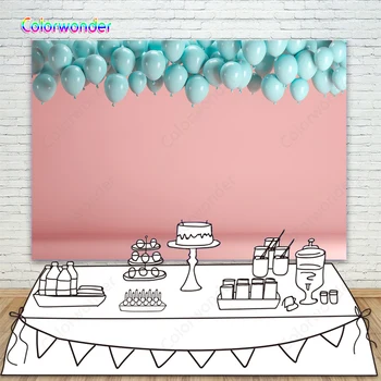 Dense Blue Balloons Pink Photography Backdrops Photo Background For Wedding 1st Birthday Party Baby Shower Decorations Banner
Dense Blue Balloons Pink Photography Backdrops Photo Background For Wedding 1st Birthday Party Baby Shower Decorations Banner