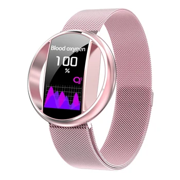 Women Smart Watch E99 Fashion Sport Watch Band Bracelet Heart Rate Sleeping Monitor Fitness IP67 Waterproof -Pink
Women Smart Watch E99 Fashion Sport Watch Band Bracelet Heart Rate Sleeping Monitor Fitness IP67 Waterproof -Pink