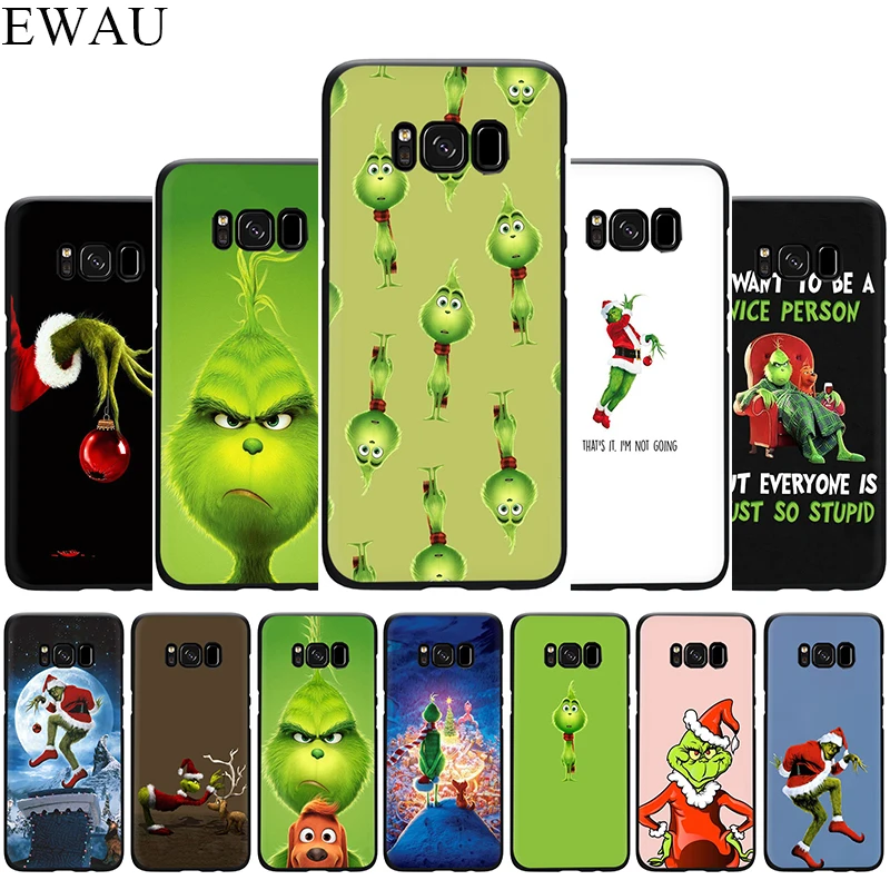 EWAU Monster Grinch Silicone phone case for Samsung Galaxy S6 S7 Edge S8 S9 S10 Plus S10e Note 8 9 10 M10 20 30 40
EWAU Monster Grinch Silicone phone case for Samsung Galaxy S6 S7 Edge S8 S9 S10 Plus S10e Note 8 9 10 M10 20 30 40