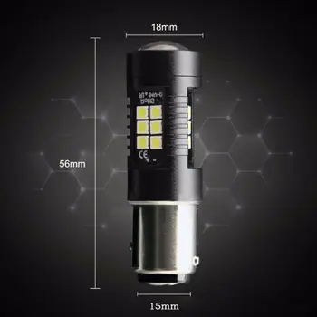 Lamp LED Light Parts Accessories White P21W 1157 BAY15D 6000K 1000-1200LM
Lamp LED Light Parts Accessories White P21W 1157 BAY15D 6000K 1000-1200LM