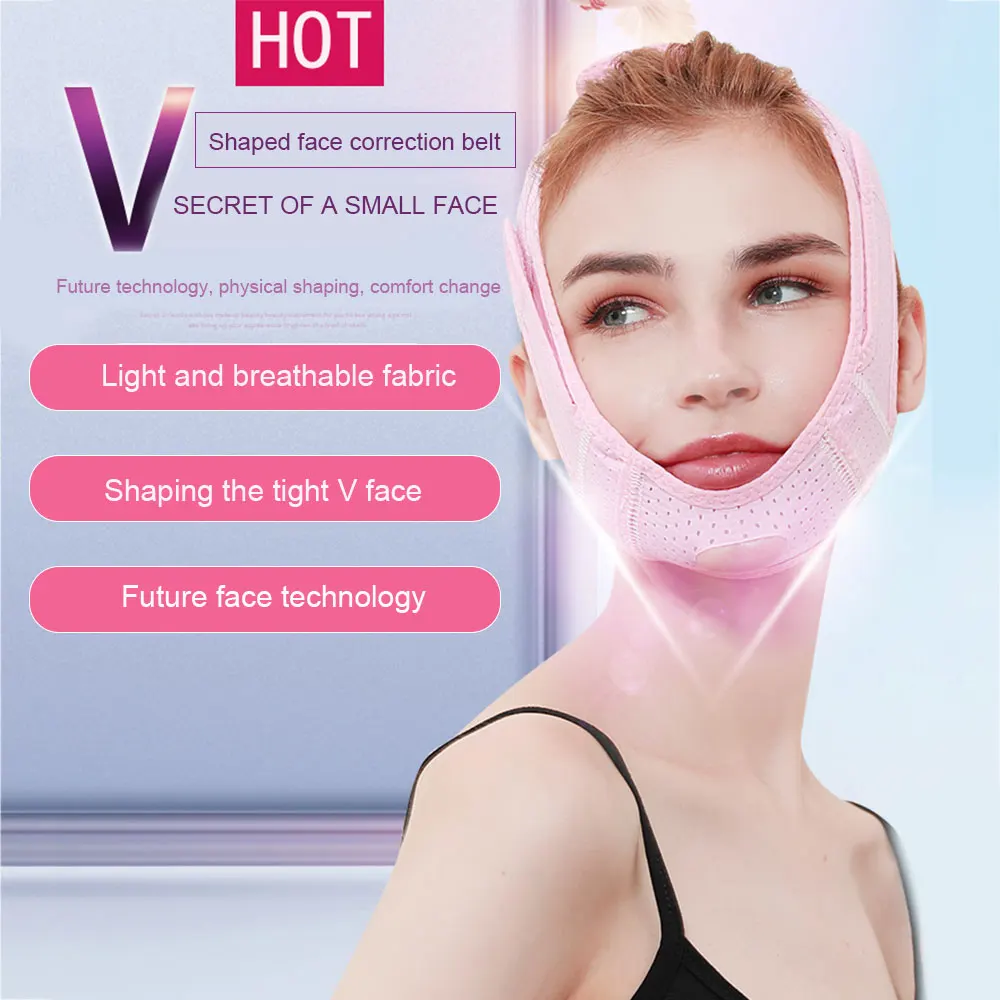 Breathable V Face Cheek Lift Up Band Facial Thin Mask Reduce Double Chin Instantan VLine Shaping Bandage Anti Wrinkle Bandage
Breathable V Face Cheek Lift Up Band Facial Thin Mask Reduce Double Chin Instantan VLine Shaping Bandage Anti Wrinkle Bandage