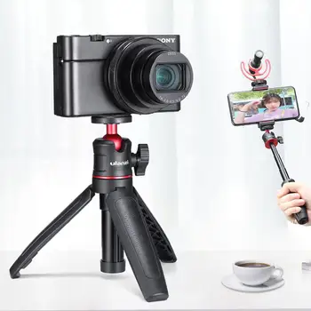 MT-08 Mini Portable and Adjustable Desktop Tripod for DSLR SLR Cellphone Ballhead Stand for Vlog Live Outdoor Travel
MT-08 Mini Portable and Adjustable Desktop Tripod for DSLR SLR Cellphone Ballhead Stand for Vlog Live Outdoor Travel