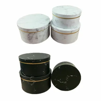 3 Pcs Florist Flowers Gifts Box Marble Pattern Round Packing Case for Wedding Party XH8Z
3 Pcs Florist Flowers Gifts Box Marble Pattern Round Packing Case for Wedding Party XH8Z