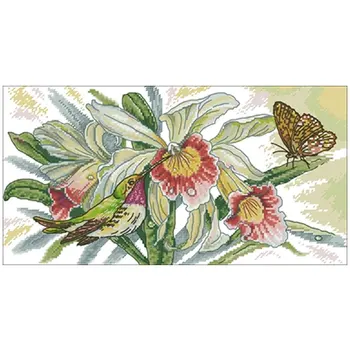 Birds in flowers-watching butterfly danceCounted Cross Stitch 11CT 14CT 18CT DIY Cross Stitch Kit Embroidery Needlework Sets
Birds in flowers-watching butterfly danceCounted Cross Stitch 11CT 14CT 18CT DIY Cross Stitch Kit Embroidery Needlework Sets