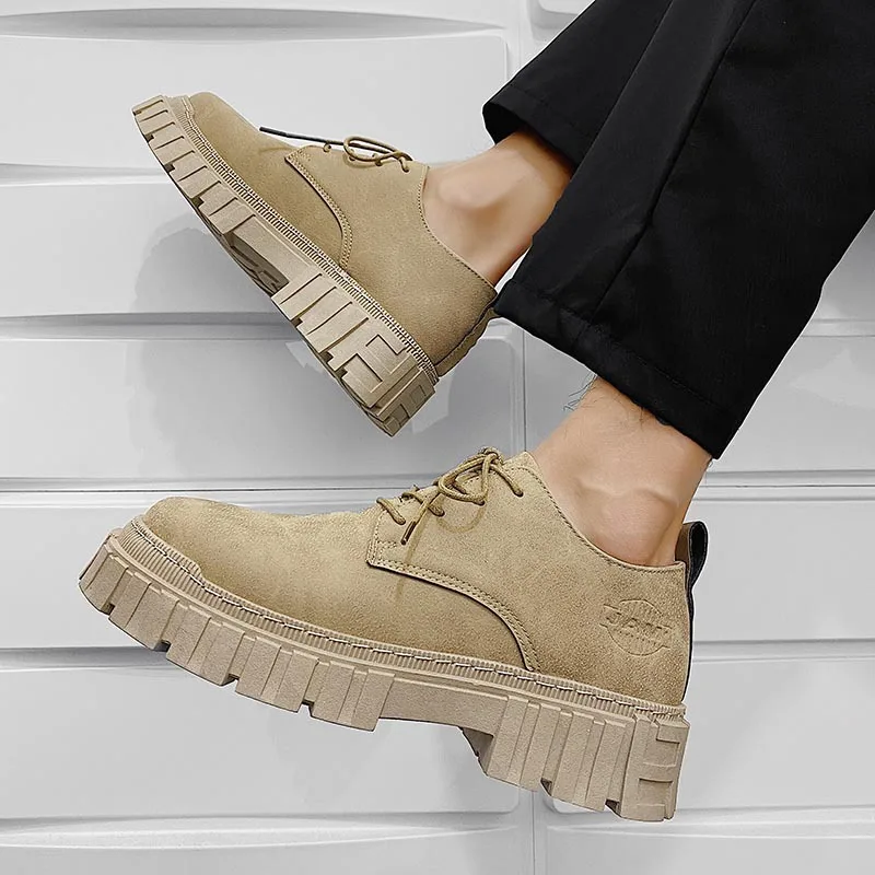 Ankle Boots Men's Non-slip Waterproof Nice Winter Men's Shoes Tooling Platform Mid-Top Boots British Short Boots Men Sneakers
Ankle Boots Men's Non-slip Waterproof Nice Winter Men's Shoes Tooling Platform Mid-Top Boots British Short Boots Men Sneakers