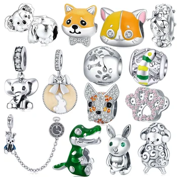 fit Pandora Bracelet Silver 925 Original Yellow Enamel Dog Cat Elephant Gecko Beads Green Dinosaur Goat Charms Jewelry Making
fit Pandora Bracelet Silver 925 Original Yellow Enamel Dog Cat Elephant Gecko Beads Green Dinosaur Goat Charms Jewelry Making