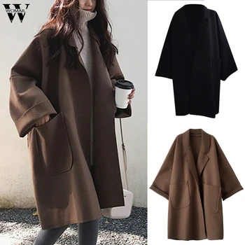 Womail Womens Coats Fashion Women Pocket Long Sleeve Cardigan Casual Loose Sweater Tops Trench Coat women 2019 S-4XL
Womail Womens Coats Fashion Women Pocket Long Sleeve Cardigan Casual Loose Sweater Tops Trench Coat women 2019 S-4XL
