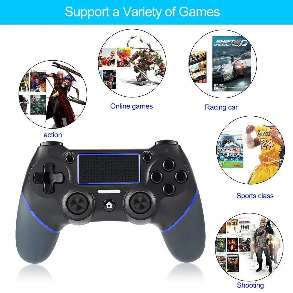 game controller for playstation 4 console pc laptop computer