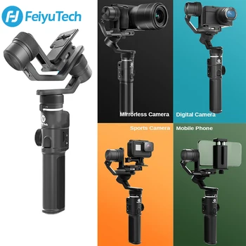FeiyuTech G6 Max Gimbal 3 Axis Handheld Splash-Proof Gimbal Stabilizer portable for Splashproof Action dslr Camera Phone
FeiyuTech G6 Max Gimbal 3 Axis Handheld Splash-Proof Gimbal Stabilizer portable for Splashproof Action dslr Camera Phone