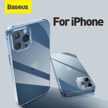 Baseus Phone Case For iPhone 12 11 13 Pro Max Mini Back Case Full Lens Protection Cover For iPhone 13 Transparent Case Cover Baseus Phone Case For iPhone 12 11 13 Pro Max Mini Back Case Full Lens Protection Cover For iPhone 13 Transparent Case Cover
