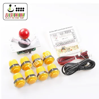 Arcade Game DIY Kit 8X Arcade Push Button with Translucent Rim + 1X Zero Daley USB Encoder + 1X 5Pin 8Way Joystick For PC
Arcade Game DIY Kit 8X Arcade Push Button with Translucent Rim + 1X Zero Daley USB Encoder + 1X 5Pin 8Way Joystick For PC