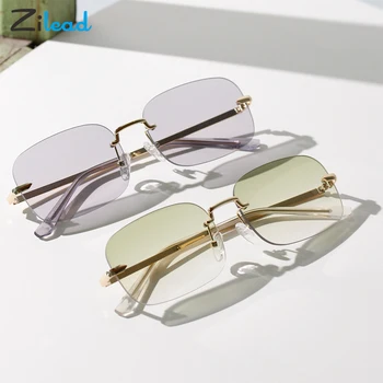 Zilead New Fashion Rimless Sunglasses Retro Green Color Lens Sunshades Soft Square Outdoor UV-proof Spectacle For Men And Women
Zilead New Fashion Rimless Sunglasses Retro Green Color Lens Sunshades Soft Square Outdoor UV-proof Spectacle For Men And Women