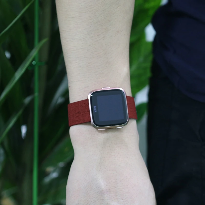 Canvas Nylon Watch Band Strap With Buckle Connector for fitbit versa Smart Watch X3UA
Canvas Nylon Watch Band Strap With Buckle Connector for fitbit versa Smart Watch X3UA