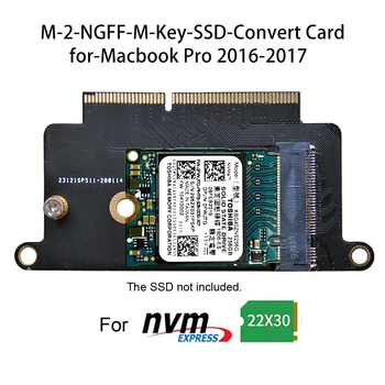 NVMe M.2 NGFF SSD For Late 2016-2017 13" MacBook Pro A1708 Upgrade Adapter Card For Later 2016-Mid 2017 Year Macbook Pro A1708
NVMe M.2 NGFF SSD For Late 2016-2017 13" MacBook Pro A1708 Upgrade Adapter Card For Later 2016-Mid 2017 Year Macbook Pro A1708