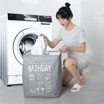 Foldable Laundry Bag Basket Handle Large Capacity Dirty Clothes Storage Bag Home Storage Box For Clothes Quilt Toys Groceries
Foldable Laundry Bag Basket Handle Large Capacity Dirty Clothes Storage Bag Home Storage Box For Clothes Quilt Toys Groceries