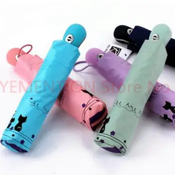 High Quality Romantic Cute Automatic cat Umbrella Rainy sunny umbrella 20pcs
High Quality Romantic Cute Automatic cat Umbrella Rainy sunny umbrella 20pcs
