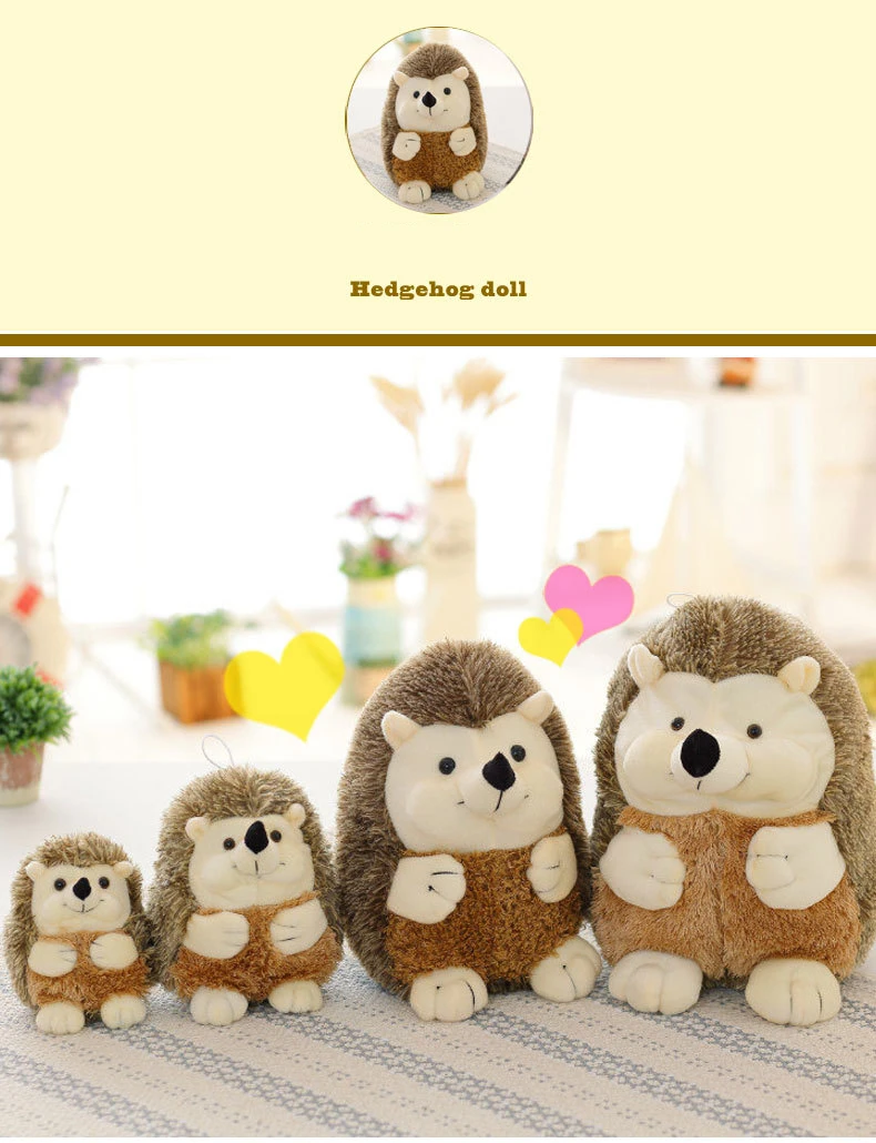 toys plush toys stuffed animal cartoon hedgehog soft toys plush